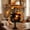 Pumpkin Maple Leaf Tree Lamp, variant on 59in LED Pumpkin Maple Leaf Garland - Battery Operated Fall Lights for Indoor/Outdoor Halloween & Thanksgiving Decor (Orange Waterproof String Lights)