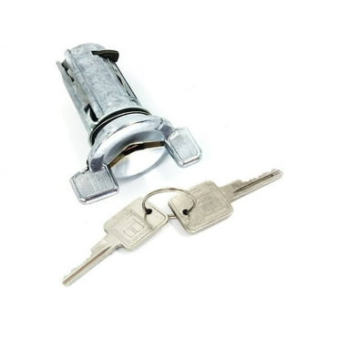 Ignition Lock Cylinder Set - Compatible with 1982 - 1989 Chevy Cavalier 1983 1984 1985 1986 1987 1988