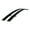 Black, variant on APS Compatible with Dodge Magnum 2005-2007 Lower Bumper Black Billet Front Grill Grille Insert D85036H