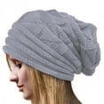 thumbnail image 2 of Women's Fashion Knit Hat Small Wool Beanie Casual Warm Winter Headwear, 2 of 4