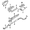 Genuine OE Mitsubishi Heat Shield - MB865010