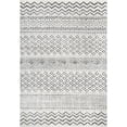 thumbnail image 4 of nuLOOM Kenzie Geometric Diamond Area Rug, 5' x 8', Kenzie Off-white, 4 of 5