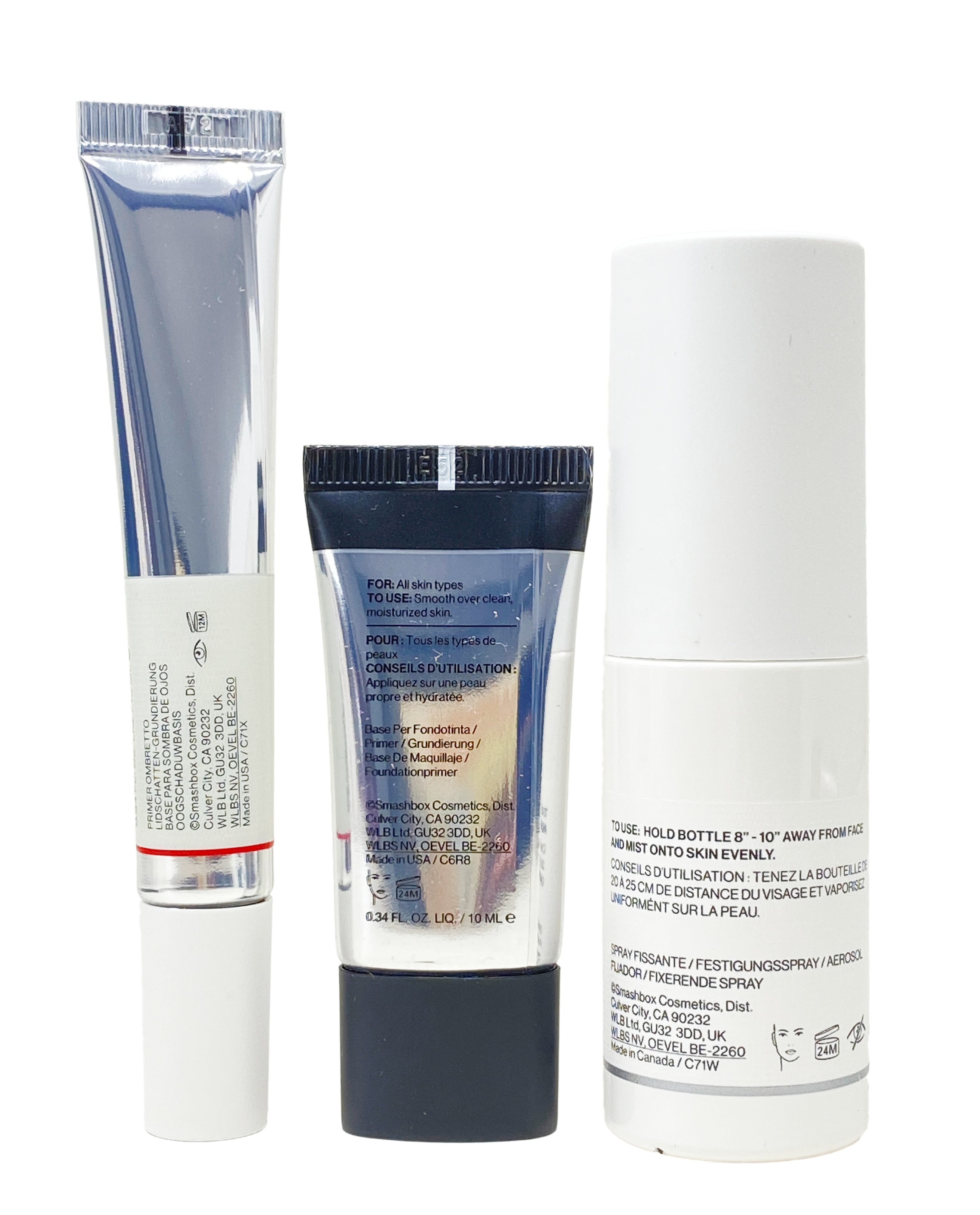 Smashbox On-Set Essentials: Prime + Set - Photo Finish Primer, Shadow Primer, and Setting Spray