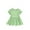 Green, variant on Utlike Girls Summer Dresses Casual Dress For Baby Toddler GirlsSolid Color Elastic Waist Outdoor Play Dress Black Leisure Fit Sundress Size 18 Months-24 Months