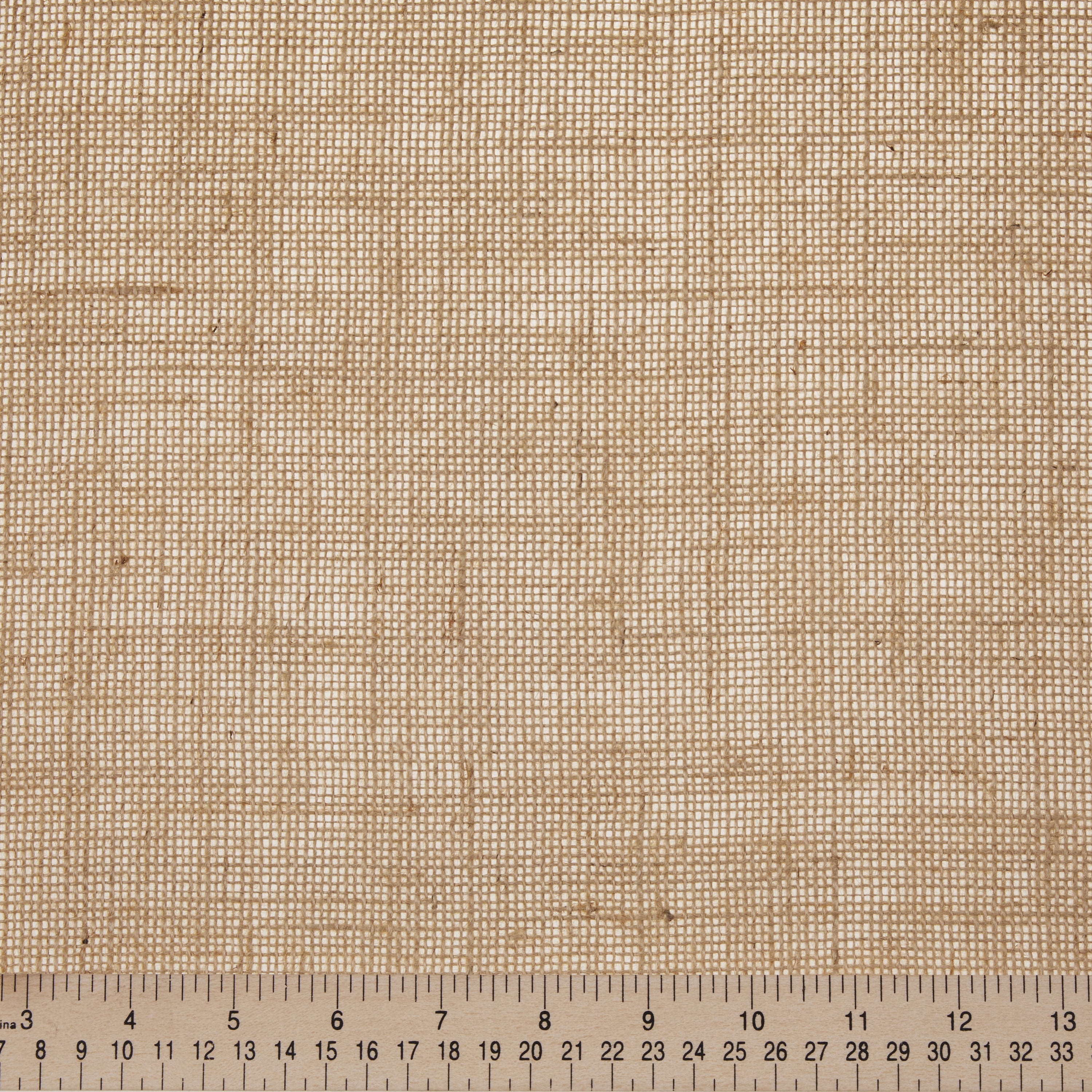 Love, Laugh, Craft Natural Jute Burlap Table Runner Roll, Ribbons, 12"W x 3-Yards