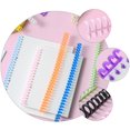 thumbnail image 4 of LEEYNEER 5Pcs Binding Spines Spirals Spiral Notebook Coils Comb Bindings (Random Color), 4 of 6