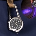 thumbnail image 5 of Reloj digital con mosquetón Reloj de cuarzo con clip Mosquetón multifuncional FOB Mini reloj con clip Reloj de cuarzo unisex Reloj con mosquetón con luz para médicos enfermeras, 5 of 5
