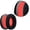 Black red mesh flann, variant on Lerpwige Replacement Ear Pads Cushion Earmuffs for Cloud II 2 Headset