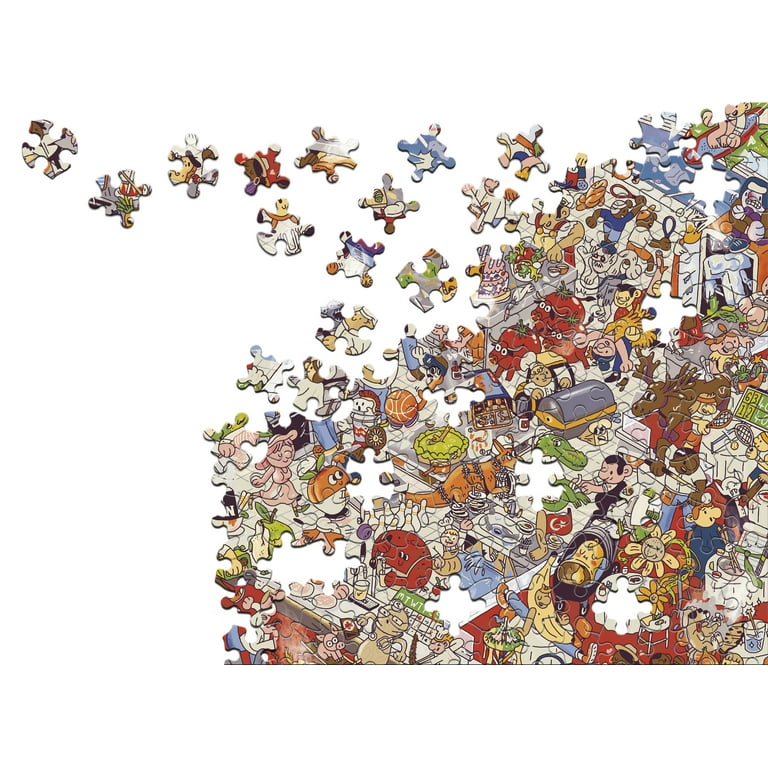 Chaos At The Movies 1000 Piece Jigsaw Puzzle - UK Made Family Puzzle