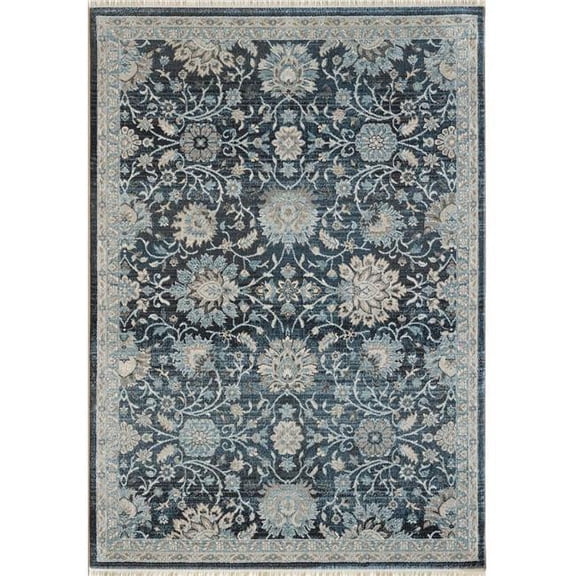 Dynamic Rugs JN696883550 5 ft. 3 in. x 7 ft. 7 in. Juno 6883 Rectangle Transitional Area Rug - 550 Blue