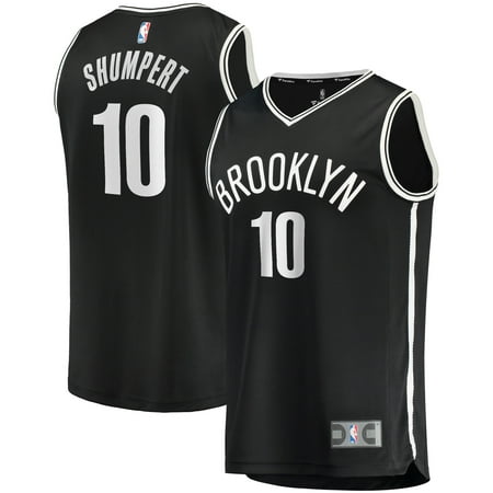 Men's Fanatics Branded Iman Shumpert Black Brooklyn Nets Fast Break Road Player Jersey