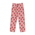 thumbnail image 4 of Goofa Strawberries Printed Soft Pajama Pants for Men, Wide Leg Comfy Casual Lounge Yoga Pants-Large, 4 of 9