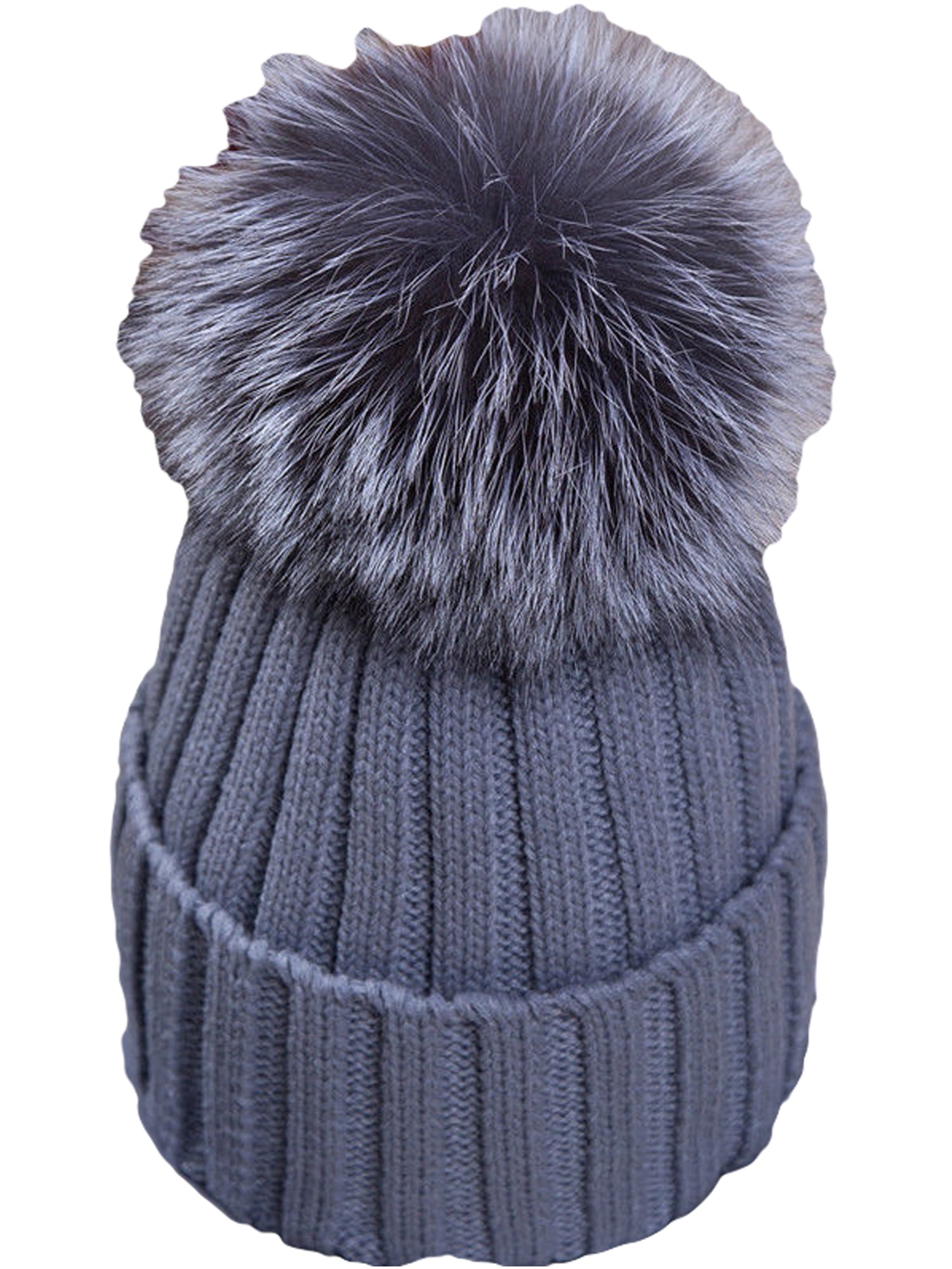 Gupgi Large Ball Women Hat Winter Fox Fur Pom Pom Knit Beanie Ski Cap Bobble Walmart Com Walmart Com Gupgi Large Ball Women Hat Winter Fox Fur Pom Pom Knit Beanie Ski Cap Bobble Walmart Com Walmart Com