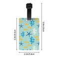thumbnail image 4 of PAYOHTO Luggage Tags for Suitcases Coral Reef Anemone Fish PVC Lable for Travel Bag, 4 of 7