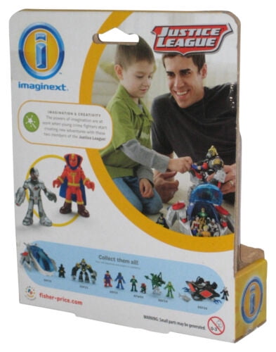 DC Super Friends Imaginext Cyborg & Red Tornado Mini Figures