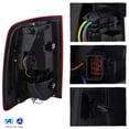 thumbnail image 3 of AKKON - Fits 2013-2018 RAM 1500 2500 3500 Pickup Truck LED Type Dark Red Tail Light Brake Lamp Passenger Right Side, 3 of 7