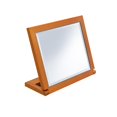 thumbnail image 7 of Walnut Finish Rectangle Adjustable Vanity Mirror, 7 of 7