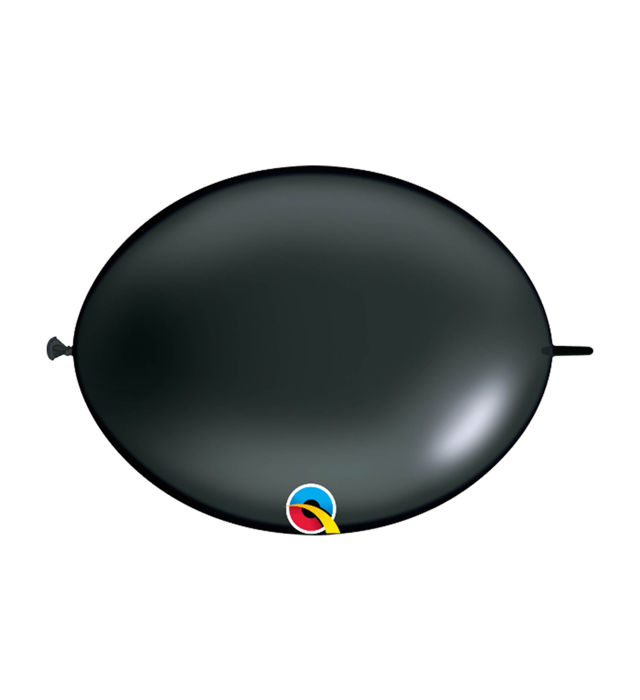 Pearl Onyx Black 6/" Qualatex Quick Link Latex Balloons x 20