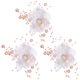 thumbnail image 2 of KAKOWELY 3 pinzas de flores de perla para mujer, pasadores de novia para boda, accesorios de peinado., 2 of 4