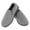 Ash, variant on Isotoner Men's Heathered Knit Twin Gore Closed Back Slipper