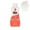 Coral, variant on Rit All Purpose Liquid Dye for Cotton, Linen, Rayon, Silk, Wool, and Nylon Fabrics – Coral 8 fl oz. with Gloves Included
