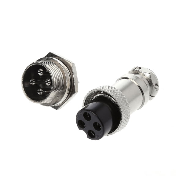 CIYISON Aviation Plug Male & Female Wire Panel Metal Connector 16mm 2/3/4/5/6/8/9 Pin
