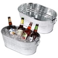 thumbnail image 1 of Cubetas para Bebidas tchrules Cubeta Galvanizada 3 Galones 38x23x15 cm 2 piezas, 1 of 6