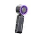 thumbnail image 5 of Ventilador de mano, cuello colgante personal, múltiples velocidades, ventilador de manos portátiles ajustables para trabajos para el hogar al aire Gris oscuro, 5 of 8
