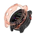 thumbnail image 4 of Kuymtek Estuche protector con marco de reloj para Garmin Fenix ​​7 (rosa transparente), 4 of 9
