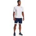 thumbnail image 3 of Pantalones cortos Under Armour Woven Graphic 408 Academy/White para hombre, 3 of 6