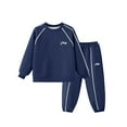 thumbnail image 5 of OGLCCG Girls 2 Piece Athletic Outfits Casual Long Sleeve Fleece Pullover Sweatshirt and Sweatpants Set Casual Novelty Tracksuit 4-16 Years, 5 of 8