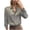 Gray-1, variant on Satin Blouses for Womens Casual Lapel Collar Button Down Long Sleeve Silk Shirt 2026 Business Work Dressy Shirts