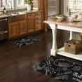 thumbnail image 6 of Sunflower and Rooster Kitchen Rugs Mat Farmhouse Style Sunflower Rug Rooster Rugs Anti Fatigue Kitchen Rug Set PVC Non Slip Waterproof Washable Rug (17"x47.2"+17"x23.6"), 6 of 6