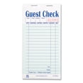 thumbnail image 2 of AmerCareRoyal Guest Check Book, 3.6 x 6.7, 1/Page, 50/Book, 50 Books/Carton, 2 of 6