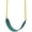 Green, variant on Jungle Gym Kingdom Swing Seat Heavy Duty 66" Chain Plastic Coated - Playground Swing Set Accessories Replacement with Snap Hooks (Blue)