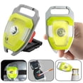 thumbnail image 1 of EIMELI Mini COB Keychain Light Rechargeable Mini LED Flashlight Head-Mounted Work Lamp with Bracket Multifunctional Bottle Opener Outdoor Headlamp for Camping Fishing Walking Dogs Sets On, 1 of 13