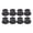 A, variant on JNHKLASR Stainless Steel Drawer Knobs,12PCS,Silver Color,Self Stick Cabinet Pull,1.18Inch Sliding Door Handle with Screws for Glass Cabinet Cupboard Drawer
