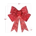 thumbnail image 7 of Best Choice Products 36in Pre-Lit XL Christmas Bow, Large Outdoor LED Lighted Holiday Decor w/ 8 Light Functions, Hook, 7 of 7