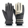 thumbnail image 1 of AWZXDE Ski Gloves Mens Winter Cycling Gloves Thickened Warm Screen For Motorcycle Riding Skiing, 1 of 2