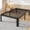 Black, variant on Merrland Queen Bed Frame, 14" Metal Platform Bed Frame with Fan-Shaped Legs, 3500 lbs Capacity, Under-Bed Storage Space, Easy Assembly, Black