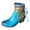 Blue, variant on Wyzesi Platform Mini Boots for Women Boots Boots Short Zipper Fashion Roman Ethnic Heel Women's Side Women's Boots Toddler Winter Boots