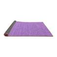 thumbnail image 2 of Ahgly Company Indoor Round Abstract Purple Contemporary Area Rugs, 8' Round, 2 of 4