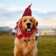 thumbnail image 3 of Disfraz de Navidad para mascotas Ropa de gnomo de Papá Noel Traje divertido para perros Suministros para mascotas, 3 of 7