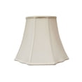 thumbnail image 3 of Royal Designs Flare Bottom Corner Scallop Lamp Shade, Eggshell Fabric, 3 of 5