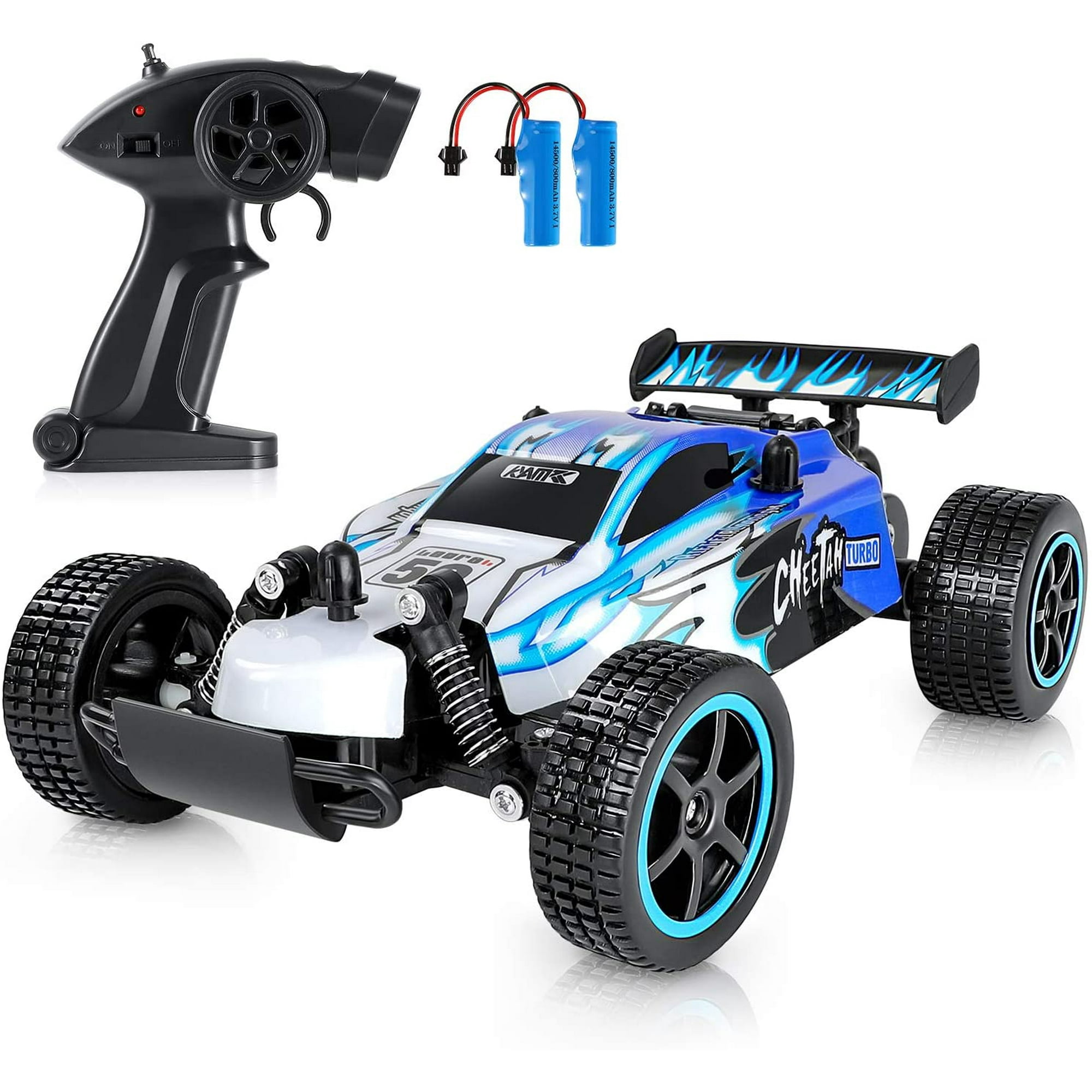 Yeegool Remote Control Car For Boys High Speed Rc Racing Car With 2 Rechargeable Batteries 1 20 2wd All Terrain Hobby Rc Cars Toys Fast Vehicle Ki
