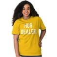 thumbnail image 4 of Hug Drug Dealer Funny Sarcastic Humor Plus Size Crewneck Graphic Tee Shirt Brisco Brands 2X, 4 of 5