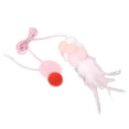 thumbnail image 3 of Cat Interactive Toys, Retractable Sequins Easy To Stick Fun Cat Teaser Toy  For Kittens  Shape,Plush Ball, 3 of 8