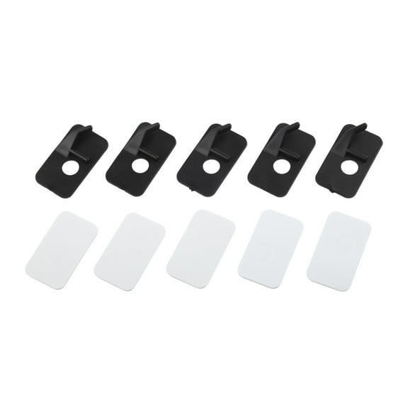 Arrow Rest Right/Left Handed Archery Arrow Rest Durable Plastic Nocking for Your Recurve Bow Hunting Needs 5pcs Set