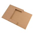 thumbnail image 1 of AVIDITI Cajas para correo de cartón corrugado de fácil plegado, 12 1/2 pulgadas de largo x 12 1/2 pulgadas de ancho x 1 pulgada de alto, paquete de 50 | A prueba de aplastamiento para envío por correo, 1 of 5