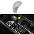 thumbnail image 1 of Cubierta del Botón de la Palanca de Cambios ABS Única para Nissan Sentra Altima 2020-2024 para Versa Sedan 2020-2024 para Nissan Kicks 2018-2024 Tono Plateado, 1 of 1